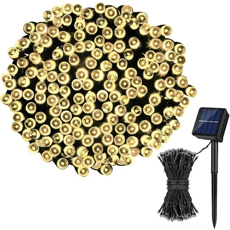 LumiLawn Solar Gartenlichter – LED Außenlichter mit 8 Modi für Rasen & Balkon