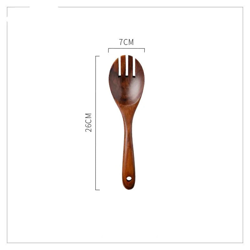 Große Akazienholz Salatschüssel-Set