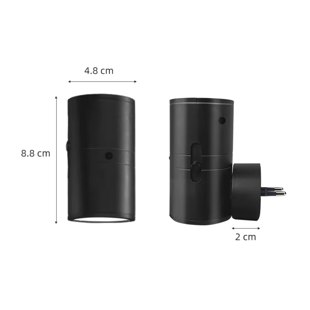 ComfortGlow – Steckdosen-Nachtlicht mit Dimmfunktion