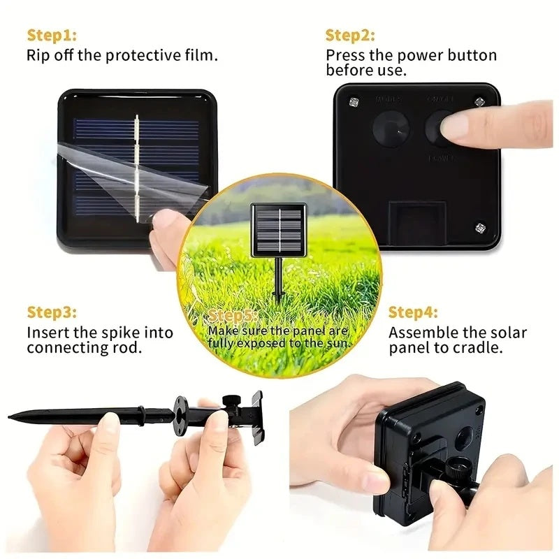 NoctaLume – Marokkanische Solar-Lichterkette 5M