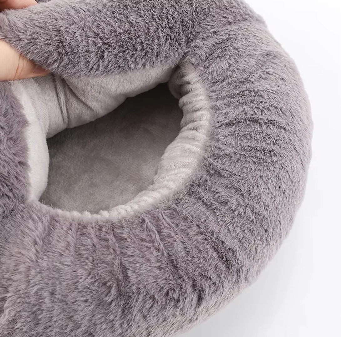 Elektrischer Fußwärmer – Weiches Heizkissen aus Samt für den Winter