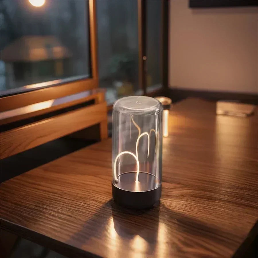Lynx - Nowoczesna lampa biurkowa LED