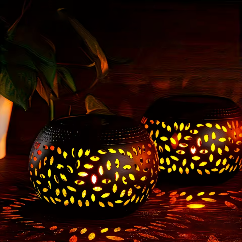 LumiBloom – Solarbetriebene Gartenblumenleuchten
