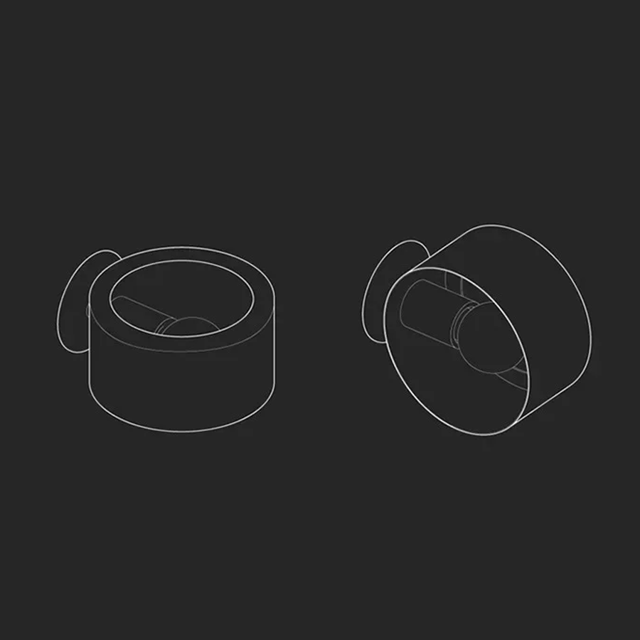 Moss - Minimalistična stenska svetilka