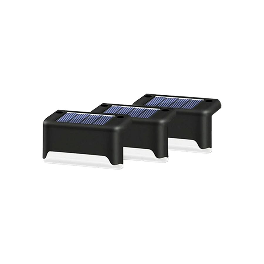 SolarBright – Solarbetriebene LED-Leuchten – Illuminix™ Solar-LED-Streifen für Zäune und Terrassen (Räumungsverkauf)
