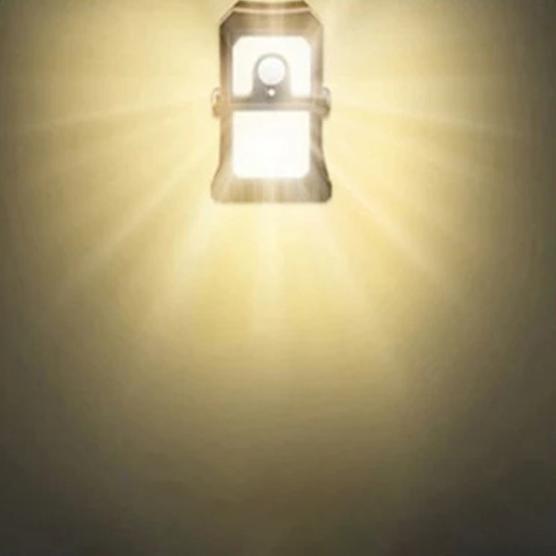 SolarClip Light – Solar Clip-Leuchte mit USB & Bewegungssensor