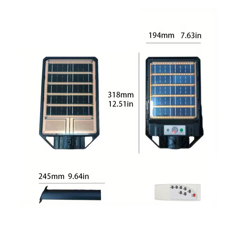 SolarEdge Pro – Profesionalna sončna ulična svetilka